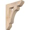 Ekena Millwork Legacy Slat Smooth Bracket, Douglas Fir, 3 1/2"W x 16"D x 20"H BKT04X16X20LEC06SDF - alternate 1